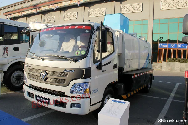 Foton Leisha 143 ch 4X2(6 roues) camion de déchets alimentaires Extérieur (3) | 86Trucks