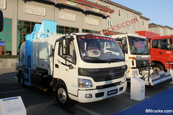 Foton Leisha 143 ch 4X2(6 roues) camion de déchets alimentaires Extérieur (2) | 86Trucks
