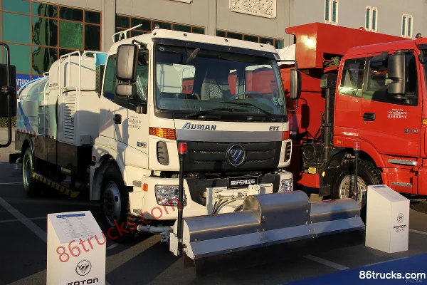 Foton Auman 210 hp 4X2(6 wheels) Cleaning Truck (Leisha Brand) Exterior (2) | 86Trucks