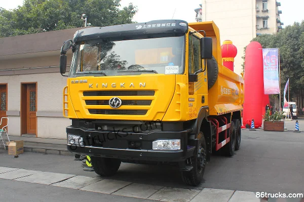 SAIC Hongyan New King Kong Heavy Truck 336 hp 6X4(10 wheels) 5.8m Dump Truck CQ3255HTG404 Exterior (3) | 86Trucks