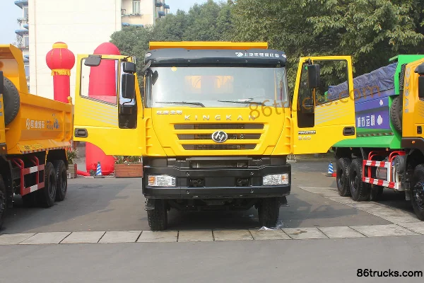 SAIC Hongyan Xin Jingang 340 ch 6X4(10 roues) camion à ordures Extérieur (2) | 86Trucks