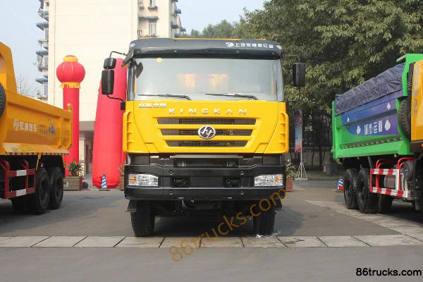 SAIC Hongyan New King Kong 340hp 6X4(10 wheels) Garbage Truck Exterior