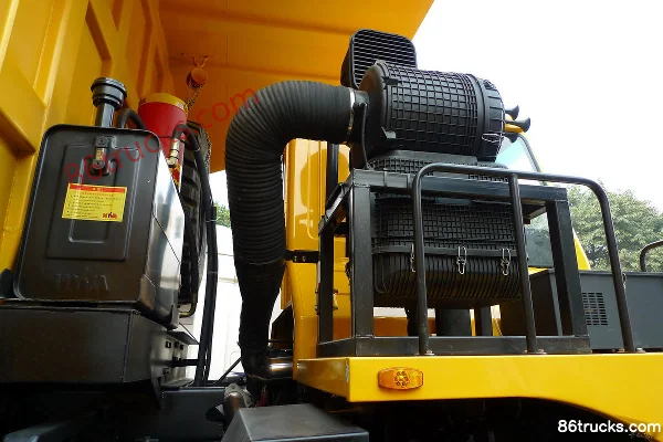 Hongyan Diamond Mine King 390 hp 6X4(10 wheels) Wide Body Mining Dump Truck (1) | 86Trucks