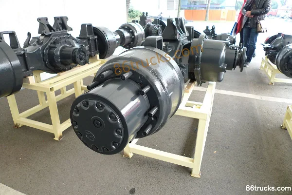Hongyan 5801486298 (Through-type Intermediate Axle) Drive Axle Exterior (3) | 86Trucks