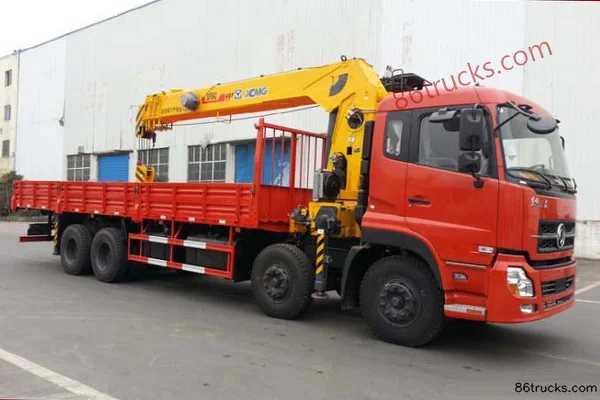 Dongfeng Commercial Vehicle Tianlong 292hp 8X4(12 wheels) Truck-mounted Crane (XCMG brand) Exterior (3) | 86Trucks