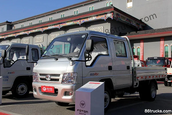 Foton Times Yuling VQ1 1.5L 112ch 4X2(6 roues) essence micro camion simple cabine Extérieur (2) | 86Trucks
