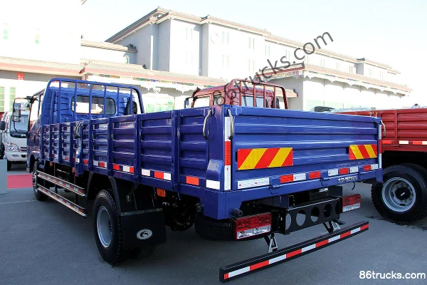 Foton Forland Kangrui H3 124 ch 4X2(6 roues) camion plateau léger à cabine demi-avancée 4,8 m Extérieur (3) | 86Trucks