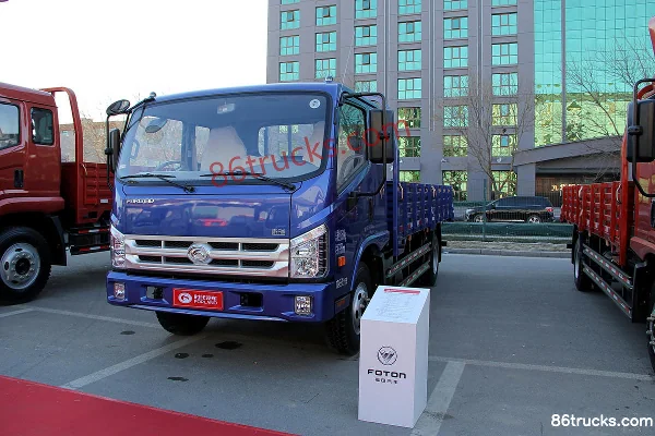 Foton Forland Kangrui H3 124 ch 4X2(6 roues) camion plateau léger à cabine demi-avancée 4,8 m Extérieur (2) | 86Trucks