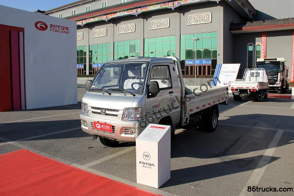 Foton Shidai Yuling V2 88 ch 4X2(6 roues) Camion léger à ridelles 2,93 m cabine simple Extérieur (3) | 86Trucks