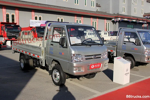 Foton Shidai Yuling V2 88 ch 4X2(6 roues) Camion léger à ridelles 2,93 m cabine simple Extérieur (2) | 86Trucks
