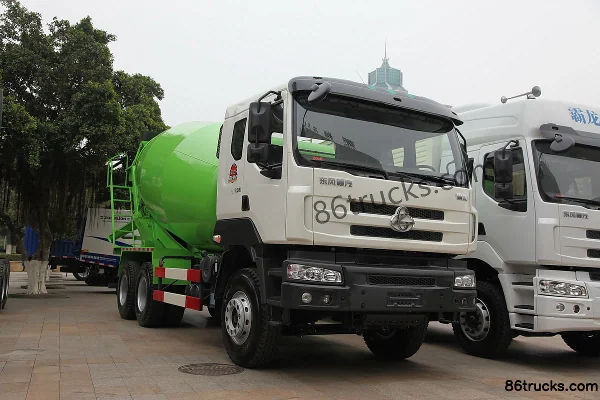 Dongfeng Liuqi Balong 336 hp 6X4(10 wheels) Concrete Mixer Truck Exterior (2) | 86Trucks