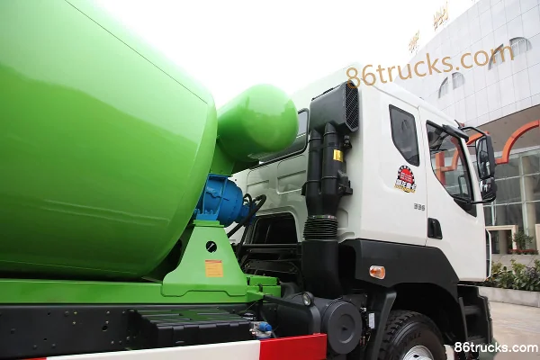Dongfeng Liuqi Balong 336 hp 6X4(10 wheels) Concrete Mixer Truck Body (2) | 86Trucks