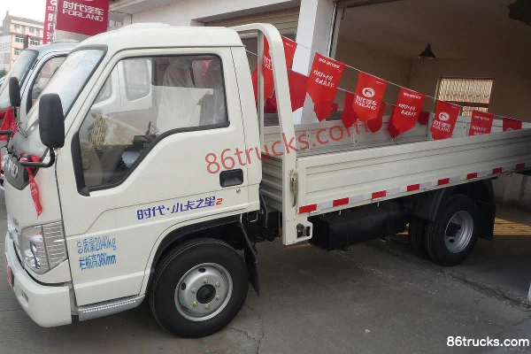 Foton Forland Xiaoka Star 2 88 ch 4X2(6 roues) 3,3 m camion plateau à ridelles simple cabine (ex Sailui 2600) Extérieur (2) | 86Trucks