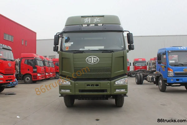 FAW Jiefang J6P 370ch 8X4(12 roues) Châssis de camion benne 8,8 m Extérieur (3) | 86Trucks