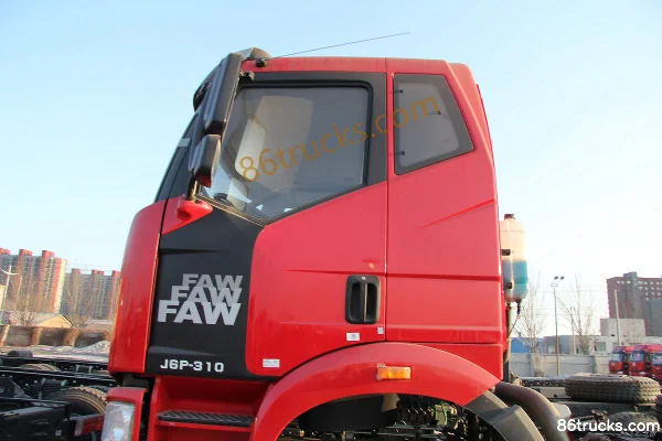 FAW Jiefang J6P heavy truck 310 hp 8X4(12 wheels) dump truck chassis Exterior (3) | 86Trucks