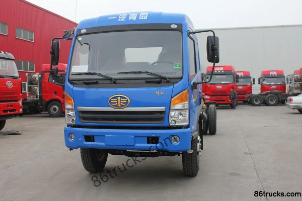 FAW Jiefang Qingdao Sailong camion porteur moyen 130 ch 4X2(6 roues) 6,2 m camion fourgon cabine demi-avancée Extérieur (3) | 86Trucks