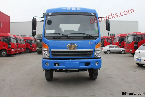 FAW Jiefang Qingdao Sailong camion porteur moyen 130 ch 4X2(6 roues) 6,2 m camion fourgon cabine demi-avancée Extérieur (2) | 86Trucks