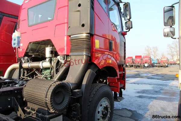 FAW Jiefang J6P camion lourd 350 ch 8X4(12 roues) châssis de camion benne (3) | 86Trucks