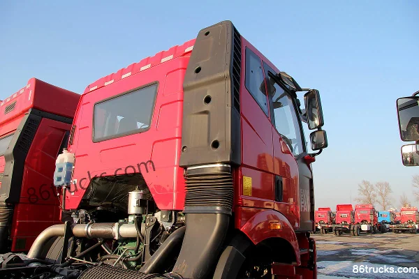 FAW Jiefang J6P camion lourd 350 ch 8X4(12 roues) châssis de camion benne (2) | 86Trucks