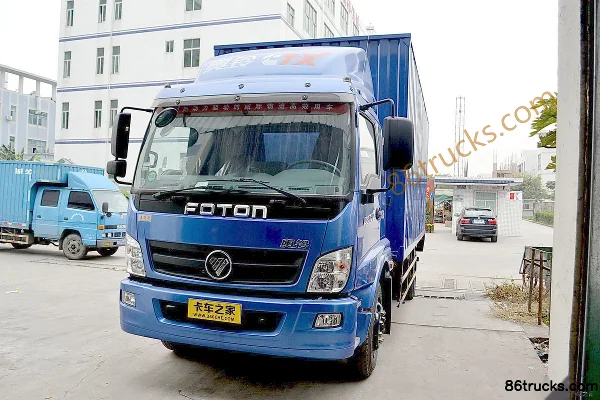 Foton Ollin CTX Medium Truck 170 hp 4X2(6 wheels) 6.75m semi-sleeper van cargo truck Exterior (2) | 86Trucks