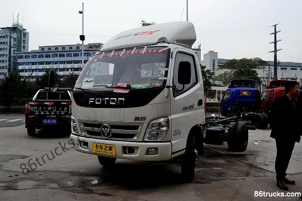 Foton Aumark CTX 143 hp 4X2(6 wheels) 3360 wheelbase single-row light truck chassis Exterior (2) | 86Trucks