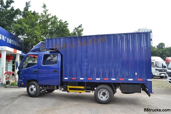 Foton Aumark série 1 150 ch 4X2(6 roues) camion léger fourgon double cabine 3,155 m Extérieur (3) | 86Trucks
