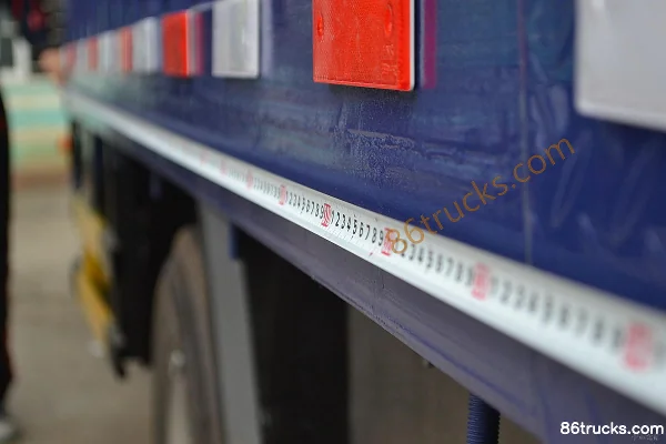 Foton Aumark série 1 150 ch 4X2(6 roues) camion léger fourgon double cabine 3,155 m Carrosserie (3) | 86Trucks