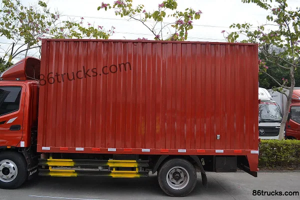 Foton Aumark 3 Series 118 hp 4X2(6 wheels) 4.165m single-row van light truck Body (2) | 86Trucks
