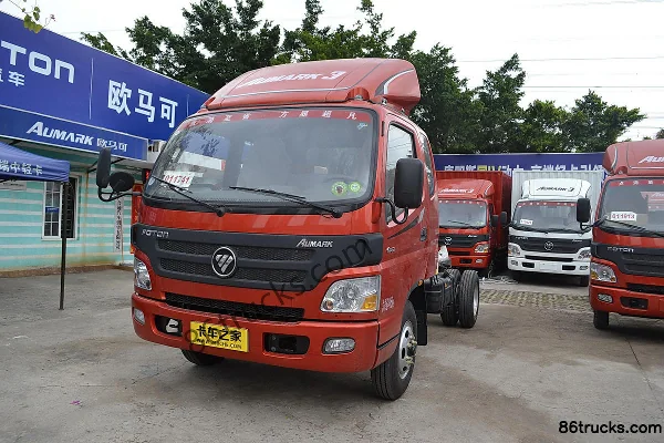 Foton Aumark 3 Series 143 hp 4X2(6 wheels) 3360 Wheelbase Single Row Light Truck Chassis Exterior (3) | 86Trucks