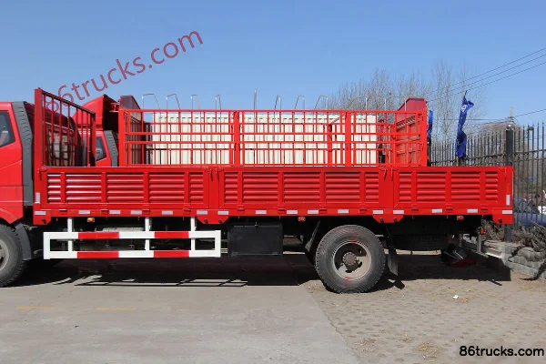 FAW Jiefang J6L Medium Truck 164 hp 4X2(6 wheels) 6.8m Stake Side Cargo Truck Body (1) | 86Trucks
