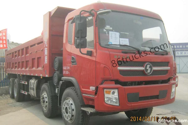 SHACMAN Cummins Xuande X3 Enhanced Edition 345 hp 8X4(12 wheels) 5.6m Dump Truck Exterior (3) | 86Trucks