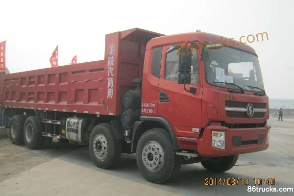 SHACMAN Cummins Xuande X3 Enhanced Edition 345 hp 8X4(12 wheels) 5.6m Dump Truck Exterior (2) | 86Trucks