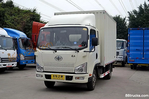 FAW Jiefang J6F 130 hp 4X2(6 wheels) 3.78m Crew Cab Van Light Truck (China VI) Exterior (3) | 86Trucks