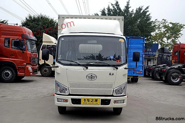 FAW Jiefang J6F 130 hp 4X2(6 wheels) 3.78m Crew Cab Van Light Truck (China VI) Exterior (2) | 86Trucks