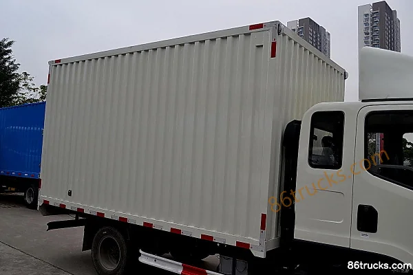 FAW Jiefang J6F 130 hp 4X2(6 wheels) 3.78m Crew Cab Van Light Truck (China VI) Body (1) | 86Trucks