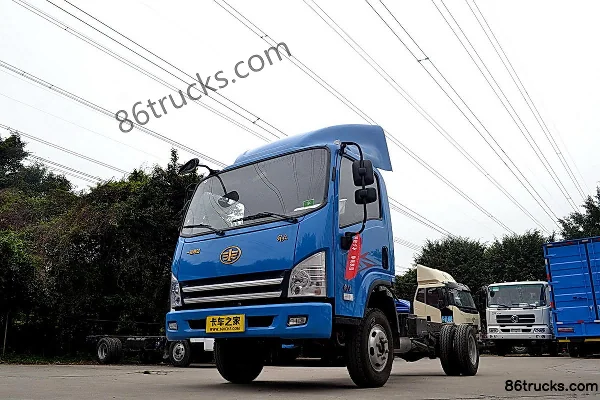 FAW Jiefang HuV 124ch 4X2(6 roues) Châssis de camion léger à cabine simple, empattement 3300 Extérieur (2) | 86Trucks