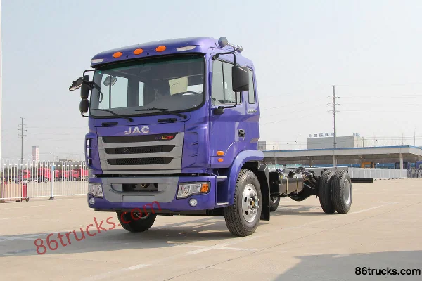 JAC Gallop K3L medium truck 180 hp 4X2(6 wheels) 6.2m semi-sleeper flatbed cargo truck (axle ratio: 4.55) Exterior (2) | 86Trucks