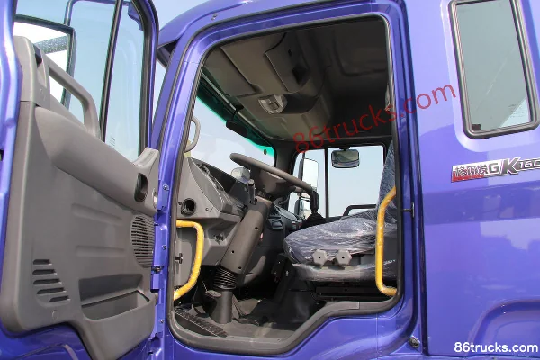 JAC Gallop K3L medium truck 180 hp 4X2(6 wheels) 6.2m semi-sleeper flatbed cargo truck (axle ratio: 4.55) Cab (2) | 86Trucks