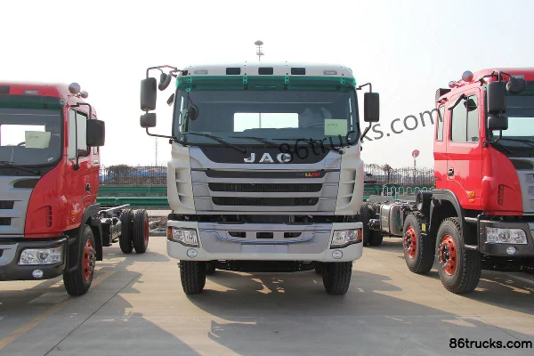 JAC Gallop K3W Heavy Truck Heavy-Duty Edition 400hp 8X4(12 wheels) 7.8m dump truck Exterior