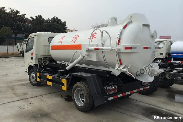 Dongfeng Duolika 95 hp 4X2(6 wheels) vacuum truck (Shenhu brand) Exterior (3) | 86Trucks