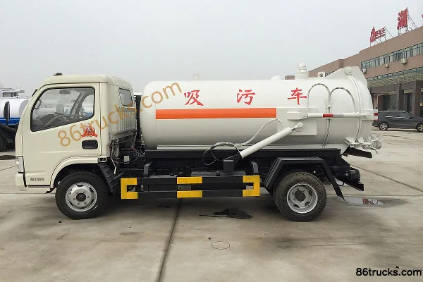 Dongfeng Duolika 95 hp 4X2(6 wheels) vacuum truck (Shenhu brand) Exterior (2) | 86Trucks