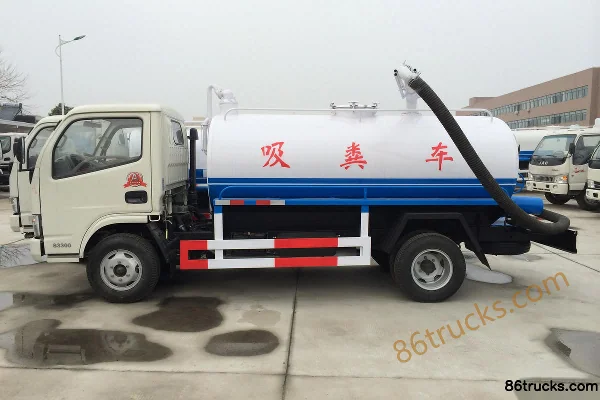 Dongfeng Duolika 95 hp 4X2(6 wheels) vacuum truck (Shenhu brand) Exterior (2) | 86Trucks