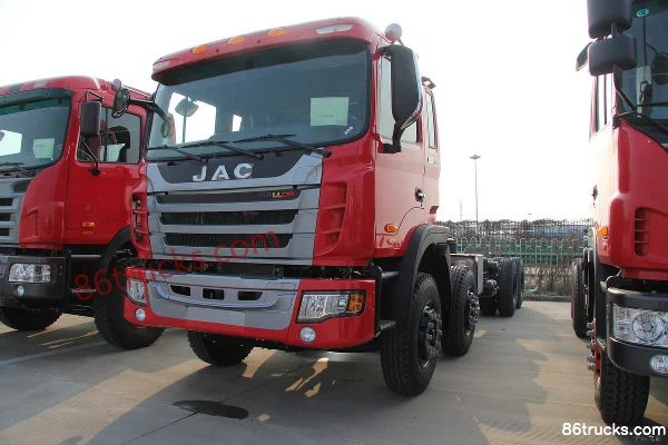 JAC GallopK3 Heavy Truck 290 hp 8X4(12 wheels) 7.8m Dump Truck Exterior (3) | 86Trucks