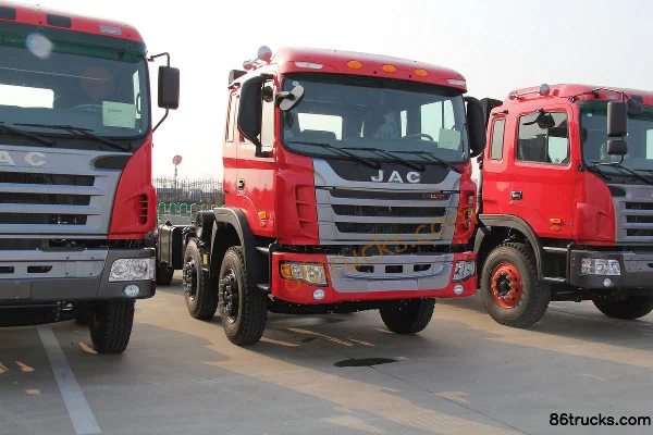JAC GallopK3 Heavy Truck 290 hp 8X4(12 wheels) 7.8m Dump Truck Exterior (2) | 86Trucks