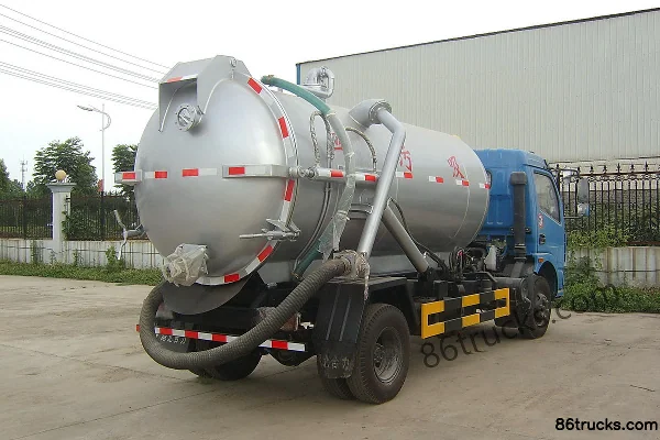 Dongfeng Duolika 120 hp 4X2(6 wheels) vacuum truck (Shenhu brand) Exterior (3) | 86Trucks