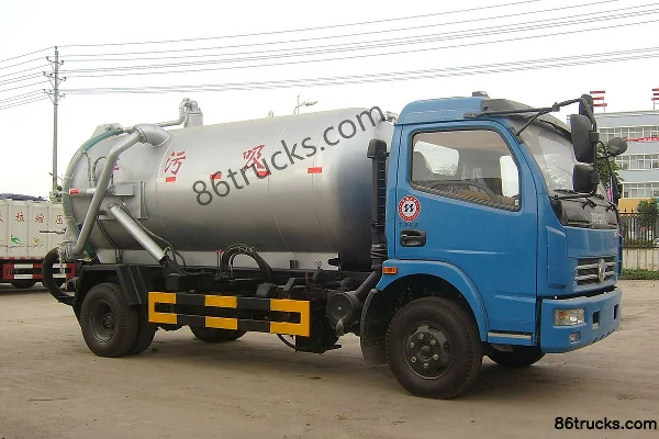 Dongfeng Duolika 120 hp 4X2(6 wheels) vacuum truck (Shenhu brand) Exterior (2) | 86Trucks
