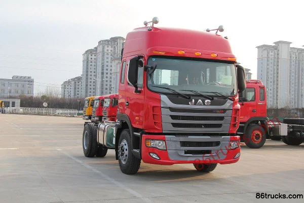 JAC Gallop K3W camion lourd version standard 350 ch 4X2(6 roues) tracteur routier Extérieur (2) | 86Trucks