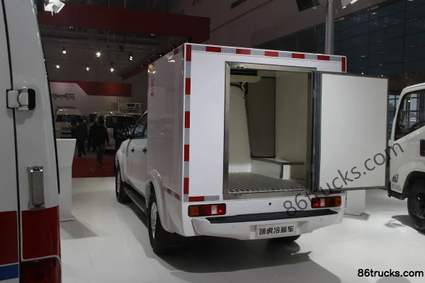 JMC Yuhu 122hp 4X2(6 wheels) Refrigerated Truck (GL) Body (1) | 86Trucks