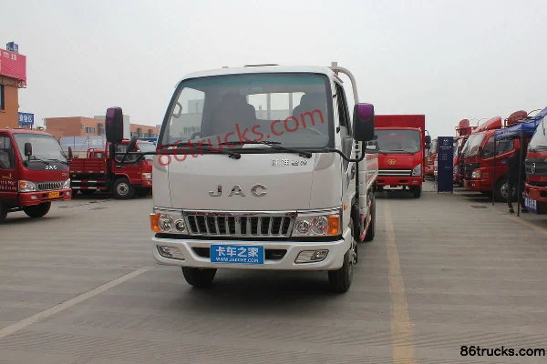 JAC Junling K330 120 hp 4X2(6 wheels) 3.8 m half-row flatbed light truck Exterior (2) | 86Trucks
