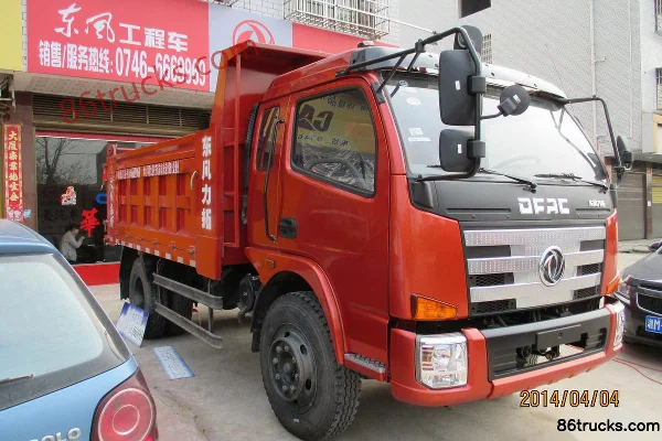 Dongfeng Lituo 115hp 4X2(6 wheels) 3.85m Dump Truck Exterior